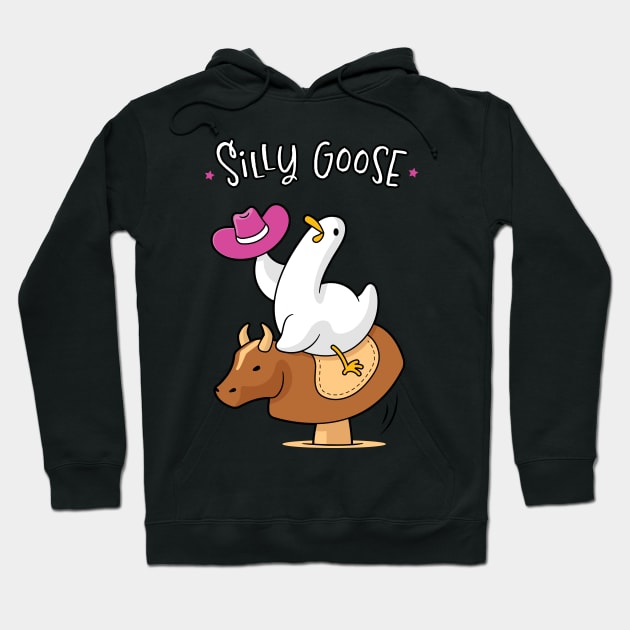 Silly Goose Rodeo Hoodie by zoljo